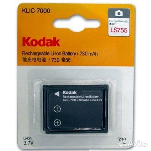 Товары. Kodak Klic-7000 Original. Аккумуляторы для фотоаппаратов.