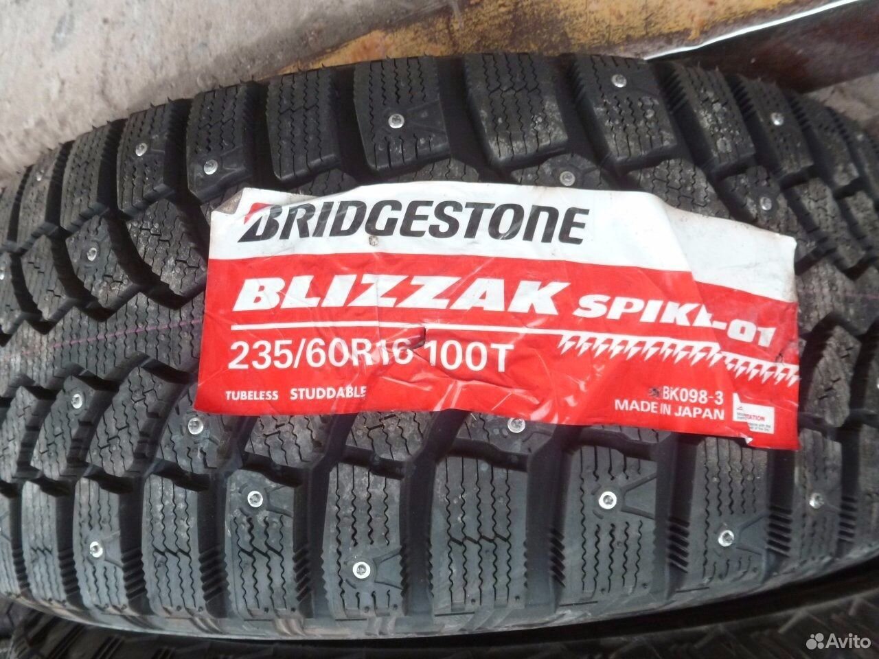 Bridgestone Blizzak Spike-01. Bridgestone 205/55r16 Spike 02. Bridgestone Spike-02 91t 205 / 55 / r16.