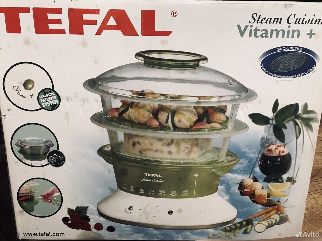 пароварка тефаль steam cuisine vitamin рецепты фото 104