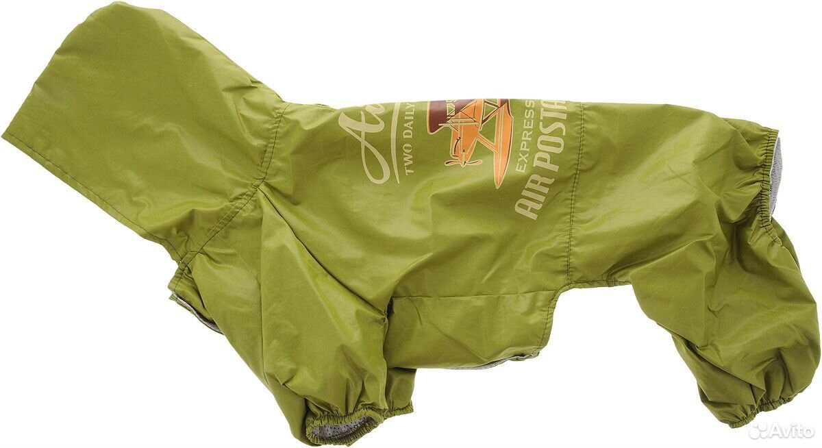 Куртка-дождевик для собак Triol "Милитари", унисек купить на Зозу.ру - фотография № 1