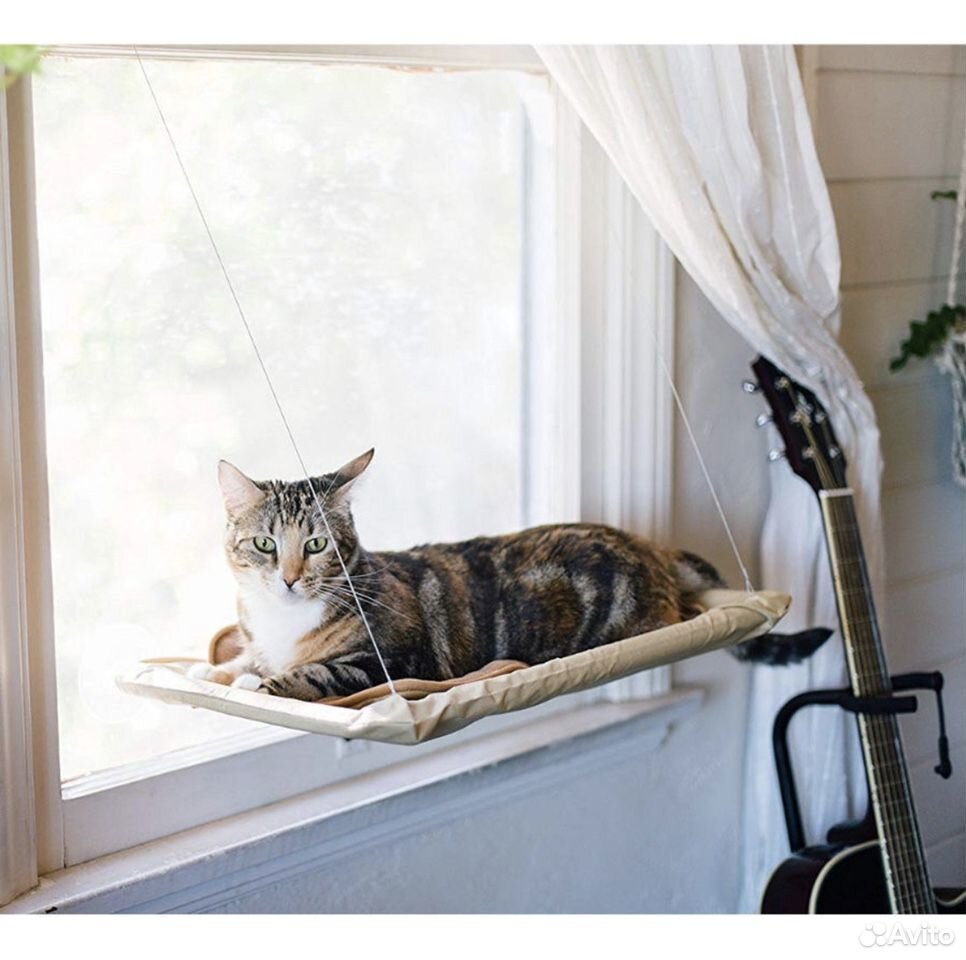 Гамак для кота на окно своими руками
