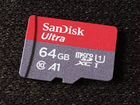 Карта памяти MicroSD 64 Gb объявление продам