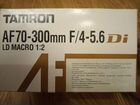 Tamron AF70-300mm F/4-5.6 Di for canon объявление продам