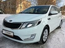 Kia Rio 2014 белая