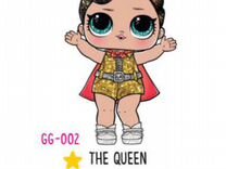 lol glam glitter the queen