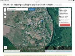 Публичная кадастровая карта воронежской области рамонского района