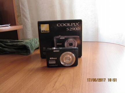 Фотоаппарат «Nikon Coolpix S2900», цифровой, новый
