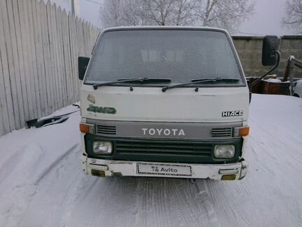Toyota Hiace 2.4 МТ, 1994, минивэн