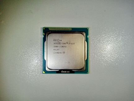 Процессор CPU Intel Core i3-3225, IvyBridge, 1155