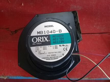 Центробежный вентилятор Origianl Orix MB1040-B