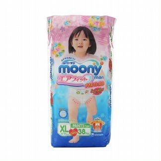 Трусики Moony xL 12-17 кг для девочки