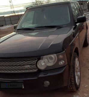 Land Rover Range Rover 4.2 AT, 2005, битый, 240 000 км