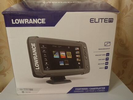 Lowrance elit 7 TI новый в упаковке плюсом лицензи