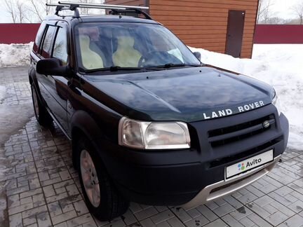 Land Rover Freelander 2.5 AT, 2002, 220 000 км