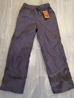 Новые демисезонные непромокаемые брюки (134-140)