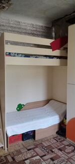 Детская комната с Кроватью двухьярусной