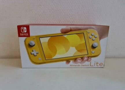 Nintendo switch желтая