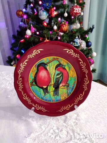 Декоративная тарелка 
