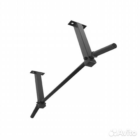 Турник Потолочный 150 кг чёрный крепёж в комплекте