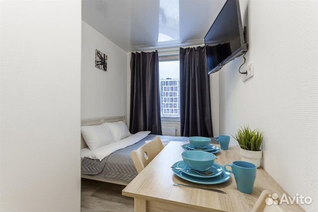 

Квартира-студия, 14 м², 1 кровать