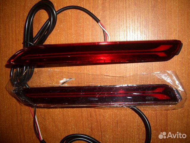 Фонари заднего бампера Тойота Камри с 11