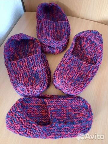 Следки вязаные