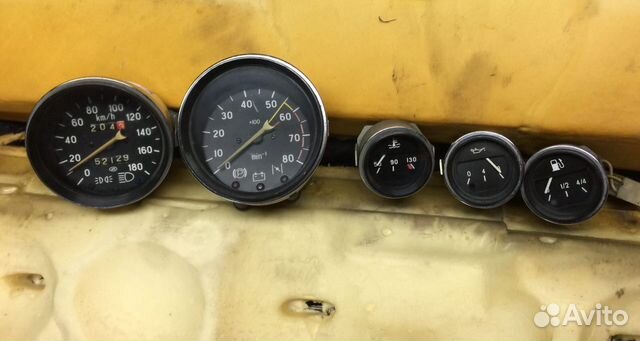 Приборы панели ваз 2106, 2103, Нива 2121