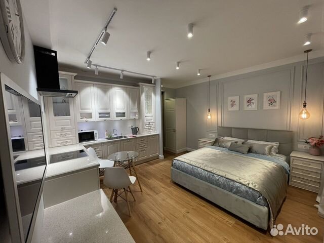 

Квартира-студия, 30 м², 2 кровати