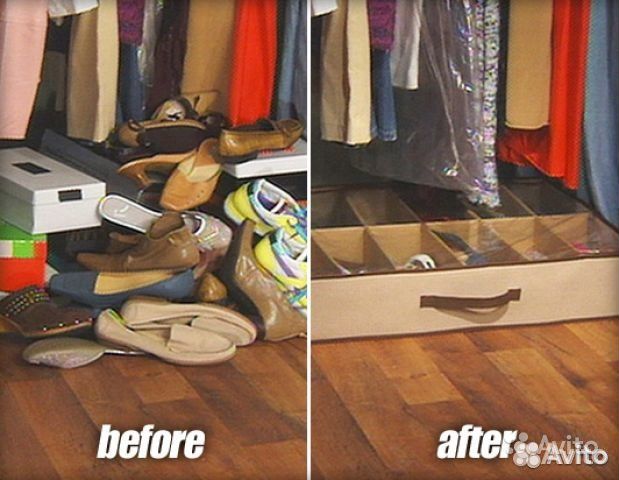 Органайзер для обуви бескаркасный