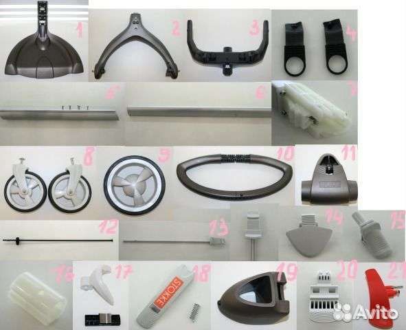 Stokke,bugaboo, joolz.Запчасти и комплектующие