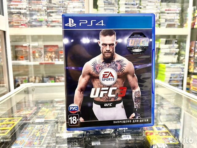 Ufc 3 игра для Ps4 PS 4 идеальное состояние