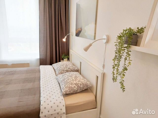 

Квартира-студия, 23 м², 2 кровати