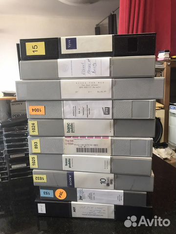 Винтажные редкие видеокассеты U-matic