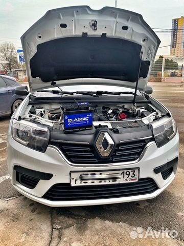 Аккумулятор 60ah на Рено Логан