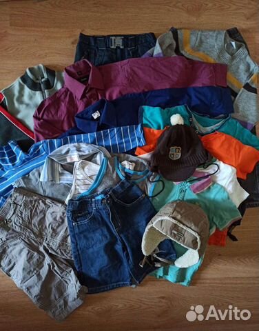 Вещи пакетом для мальчика 5лет (р.110)