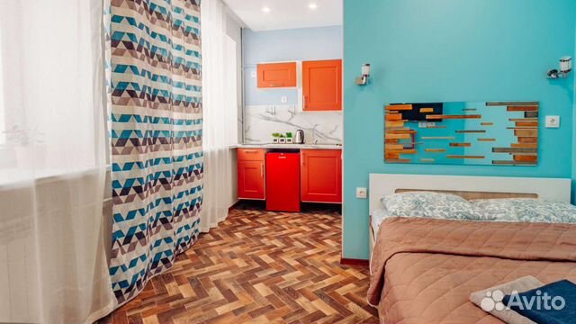 

Квартира-студия, 25 м², 1 кровать