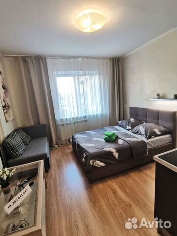 

Квартира-студия, 28 м², 1 кровать