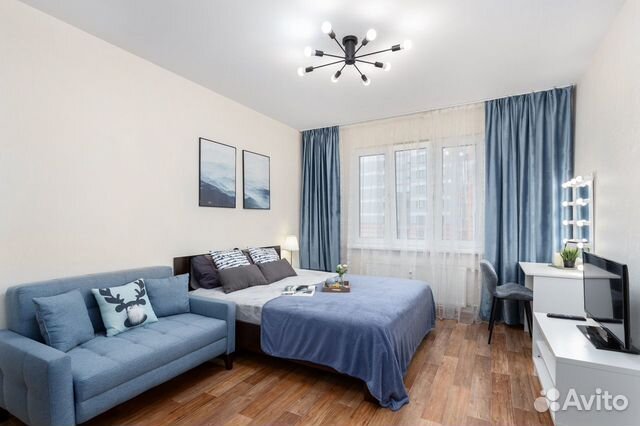 

1-к. квартира, 35 м², 2 кровати
