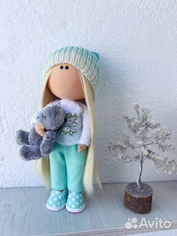 Кукла Текстильная, съёмная одежда