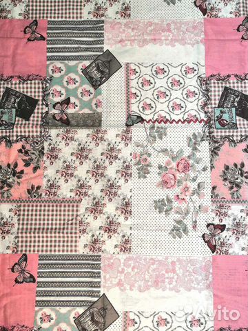 Ткань, бязь, хлопок, пэчворк