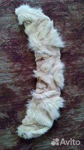 Меховой воротник б/у