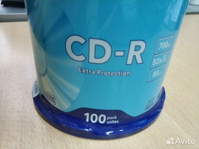 CD-R verbatim 100 штук