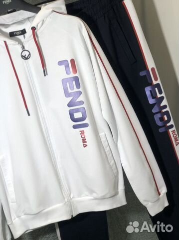 Fendi спортивный костюм с логотипом