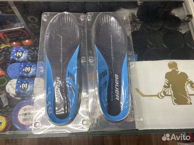 Стельки для хоккейных коньков новые и бу bauer spe
