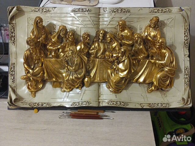 Статуэтка настенная полистоун.гипс