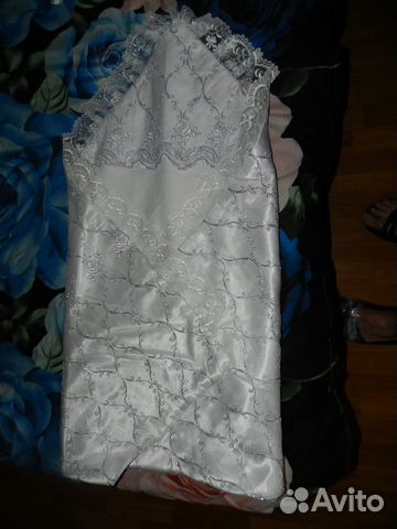 Конверт и шапочка на выписку/ крестины. Лето-весна