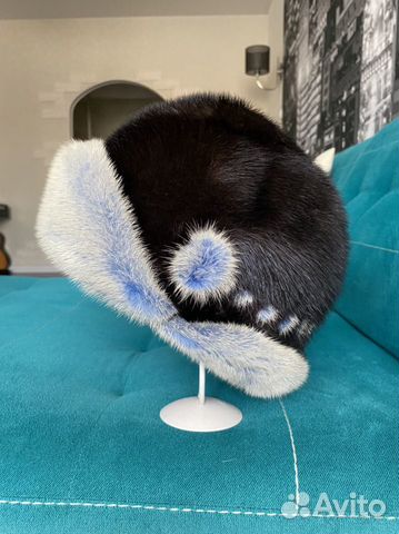 Шапка норковая женская