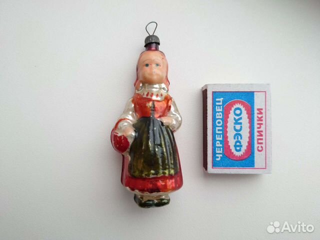 Старинная ёлочная игрушка