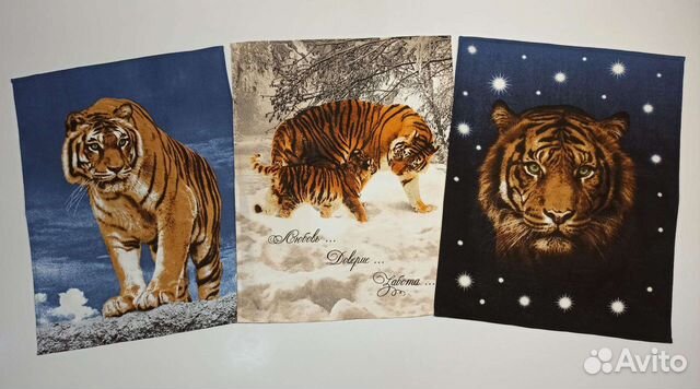 Кухонные полотенца новогодние (набор)