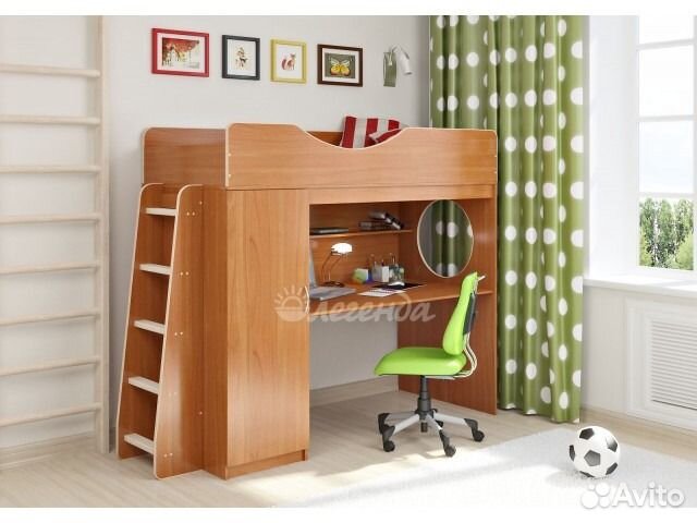 Кровать чердак